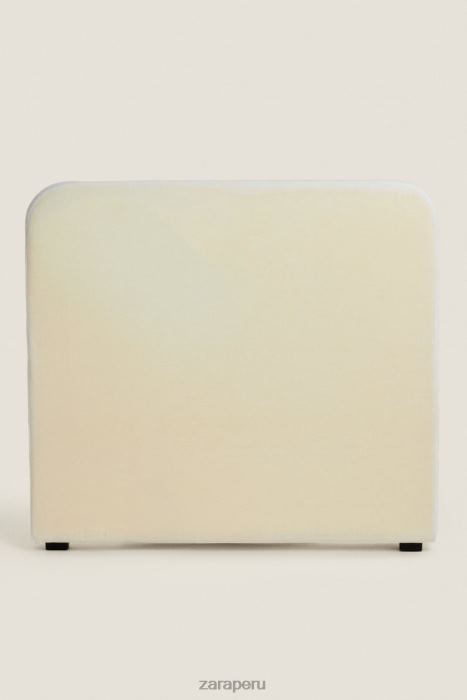 Zara unisexo cabecero con funda de boucle BDP8J1635 accesorios ostra blanca