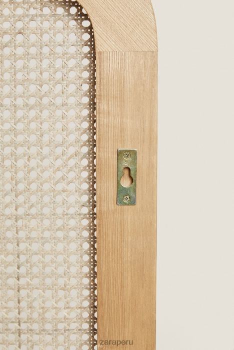 Zara unisexo cabecero de fresno y ratán BDP8J1634 accesorios beige claro