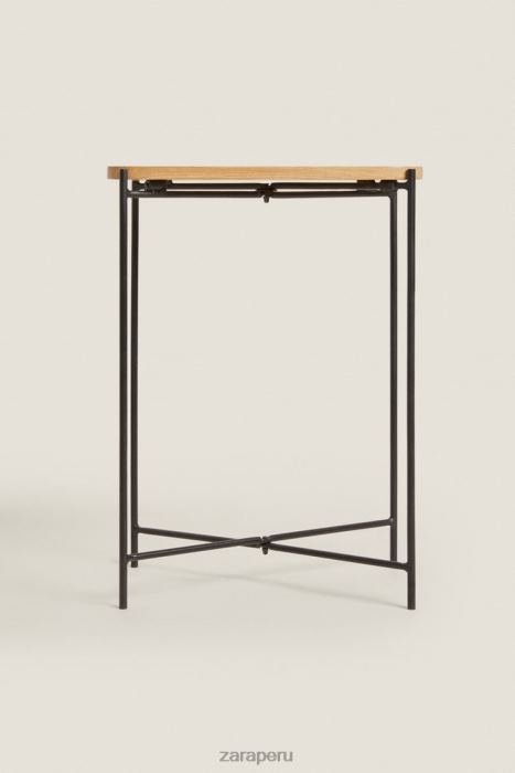 Zara unisexo mesa auxiliar de roble BDP8J1631 accesorios negro