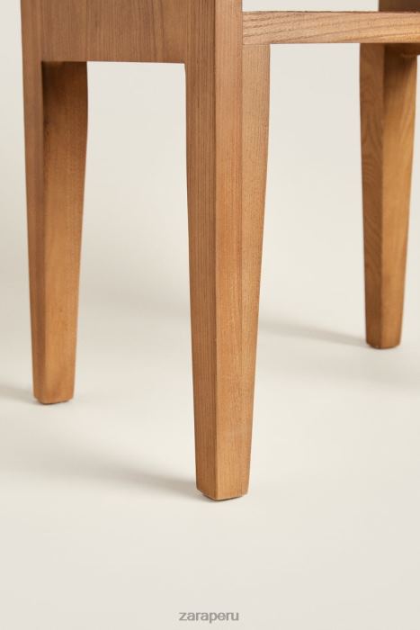 Zara unisexo mesita de noche de madera BDP8J1630 accesorios marrón