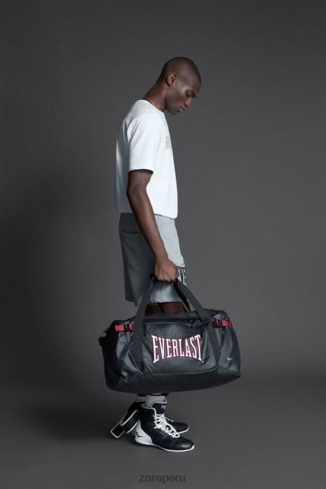 Zara hombres bolsa de deporte everlast BDP8J1276 accesorios negro