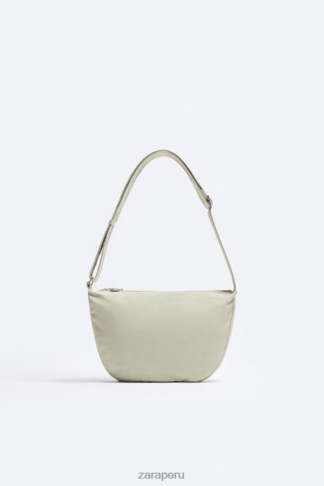 Zara hombres bolso de hombro mini de nailon BDP8J1335 accesorios hielo