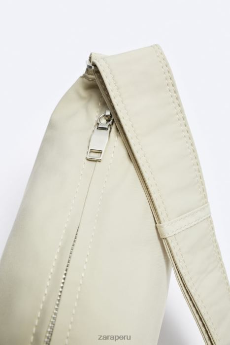Zara hombres bolso de hombro mini de nailon BDP8J1335 accesorios hielo