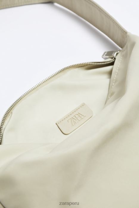 Zara hombres bolso de hombro mini de nailon BDP8J1335 accesorios hielo