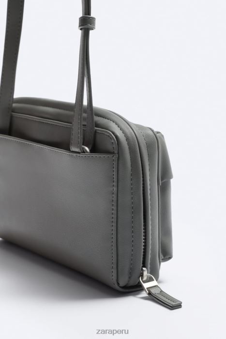 Zara hombres bolso tipo cartera tipo bandolera BDP8J1306 accesorios verde