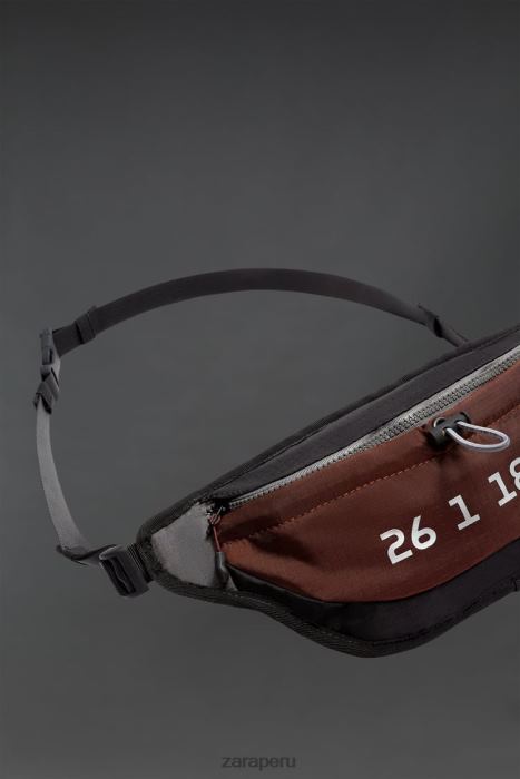 Zara hombres riñonera de nailon BDP8J1281 accesorios multicolor