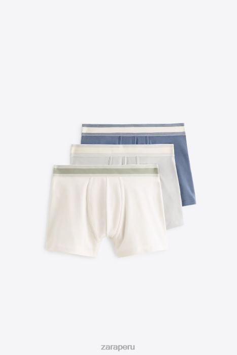 Zara hombres Pack de 3 boxers básicos. BDP8J1423 accesorios varios