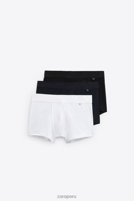 Zara hombres Pack de 3 boxers básicos. BDP8J1426 accesorios varios