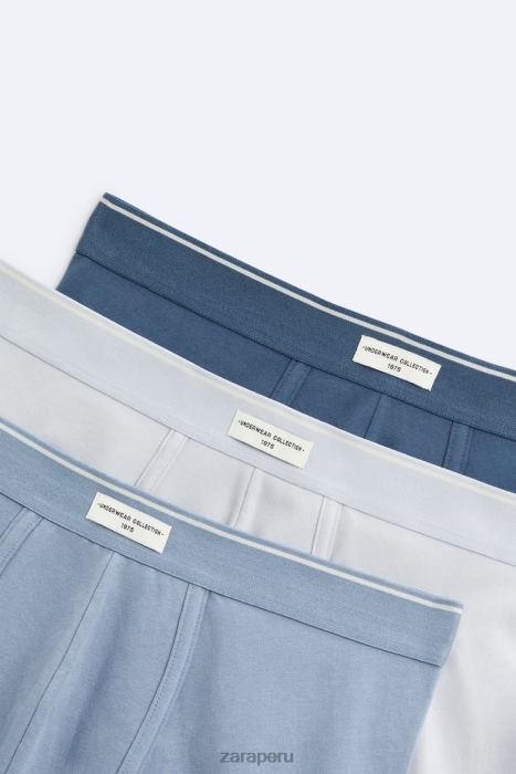 Zara hombres Pack de 3 boxers combinados. BDP8J1430 accesorios varios
