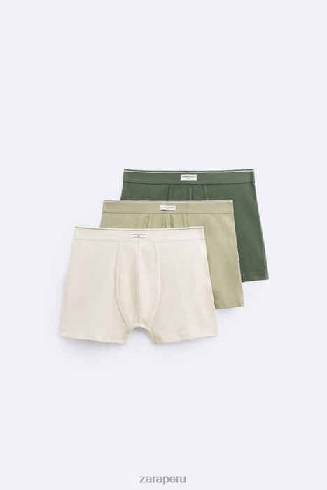 Zara hombres Pack de 3 boxers combinados. BDP8J1431 accesorios varios