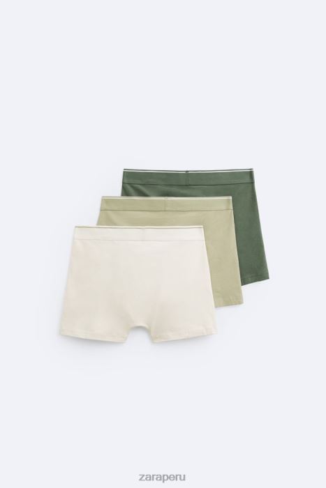 Zara hombres Pack de 3 boxers combinados. BDP8J1431 accesorios varios