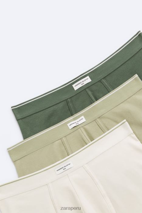 Zara hombres Pack de 3 boxers combinados. BDP8J1431 accesorios varios