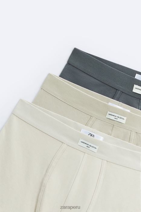 Zara hombres Paquete de 3 boxers blandos BDP8J1428 accesorios varios