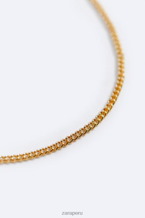 Zara hombres pulsera de eslabones de metal BDP8J1490 accesorios oro