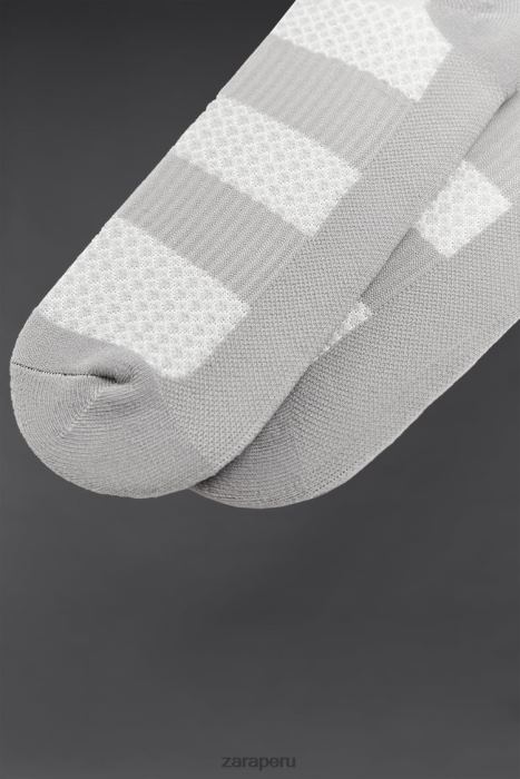 Zara hombres paquete de 2 calcetines deportivos BDP8J1411 accesorios gris