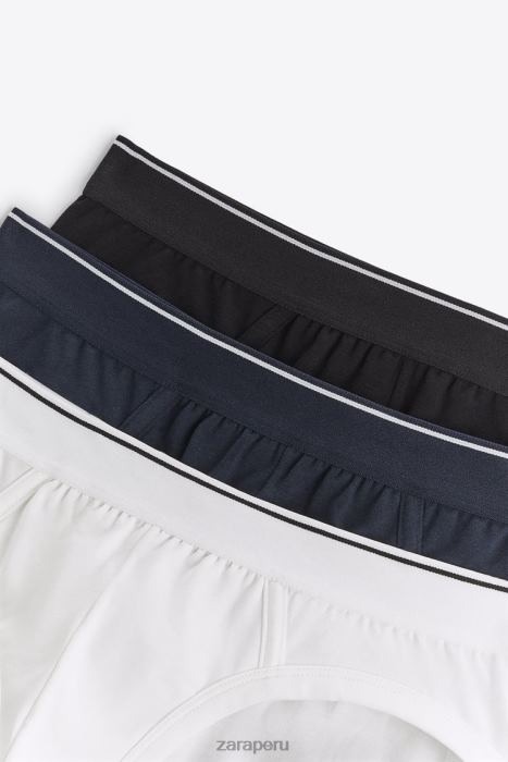 Zara hombres Pack de 3 braguitas combinadas. BDP8J1434 accesorios varios