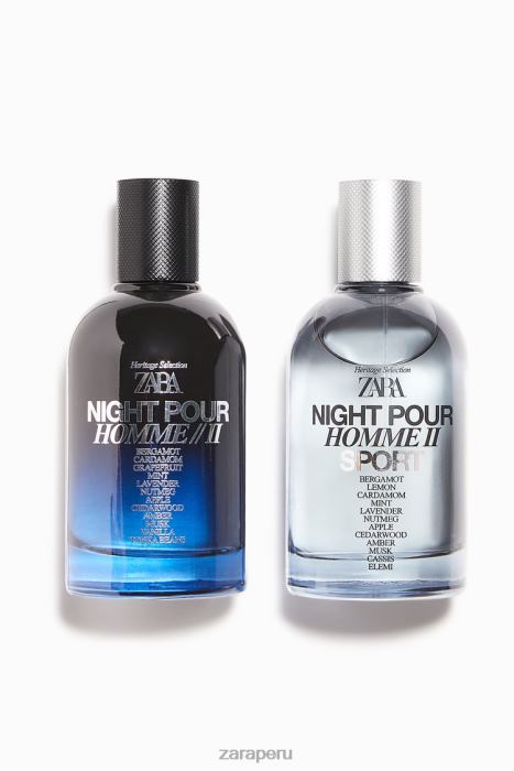 Zara hombres night pour homme ii + night pour homme ii sport 100 ml BDP8J1386 accesorios original
