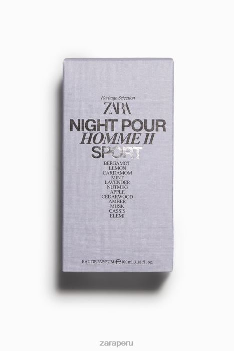 Zara hombres noche para hombre ii deporte 100 ml BDP8J1382 accesorios original