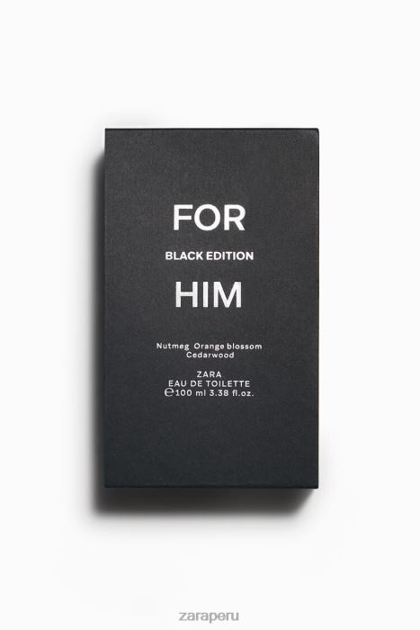 Zara hombres para él edición negra 100 ml (3.4 fl. oz) BDP8J1388 accesorios original