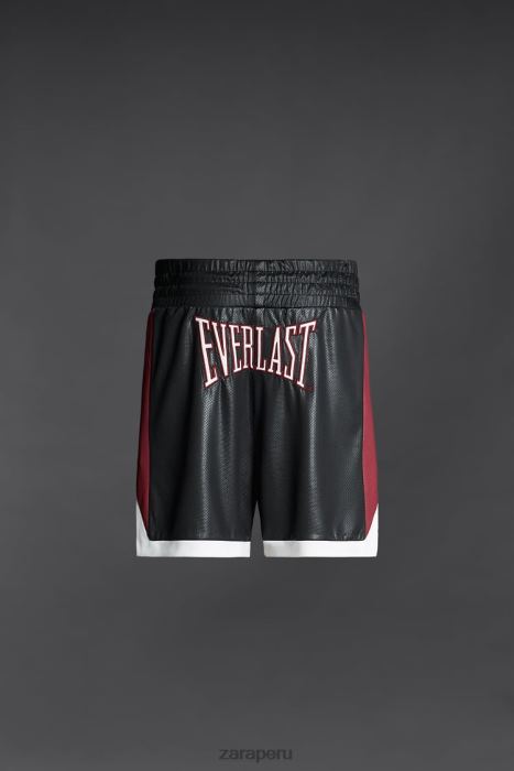 Zara hombres pantalones cortos de boxeo everlast BDP8J1236 ropa negro