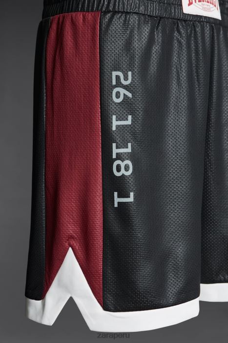 Zara hombres pantalones cortos de boxeo everlast BDP8J1236 ropa negro