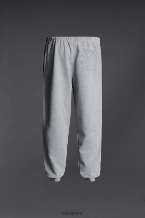 Zara hombres pantalones de jogging everlast BDP8J946 ropa marga gris