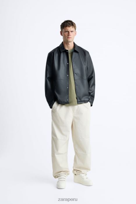 Zara hombres pantalones de paracaídas BDP8J951 ropa hielo