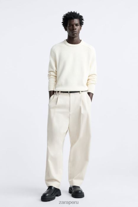 Zara hombres Zapatos derby de piel con suela gruesa - edición limitada BDP8J1261 calzado negro