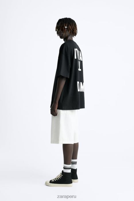 Zara hombres camiseta the notorious b.i.g.brooklyn mint BDP8J1217 ropa negro