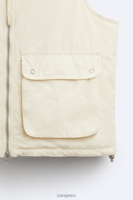Zara hombres chaleco acolchado edición limitada BDP8J1124 ropa crudo