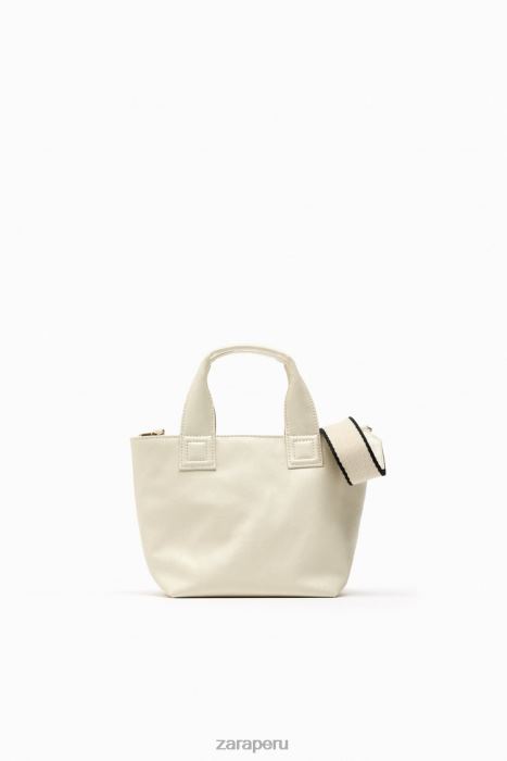 Zara mujer mini comprador BDP8J744 accesorios crudo