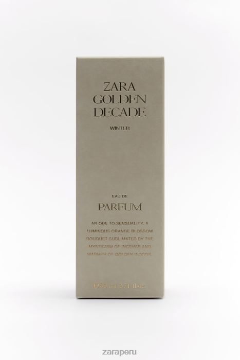 Zara mujer década dorada invierno 80 ml BDP8J771 accesorios original