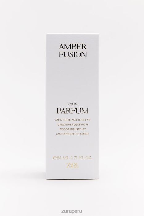 Zara mujer fusión ámbar 80 ml BDP8J779 accesorios original