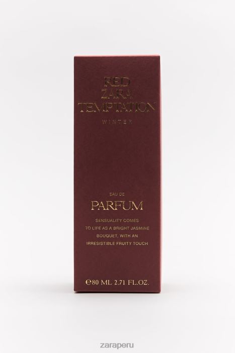 Zara mujer tentación roja invierno 80 ml BDP8J769 accesorios original