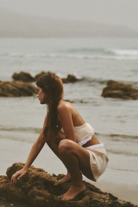 Zara mujer shorts con ribete de popelina con efecto satinado BDP8J584 ropa piedra