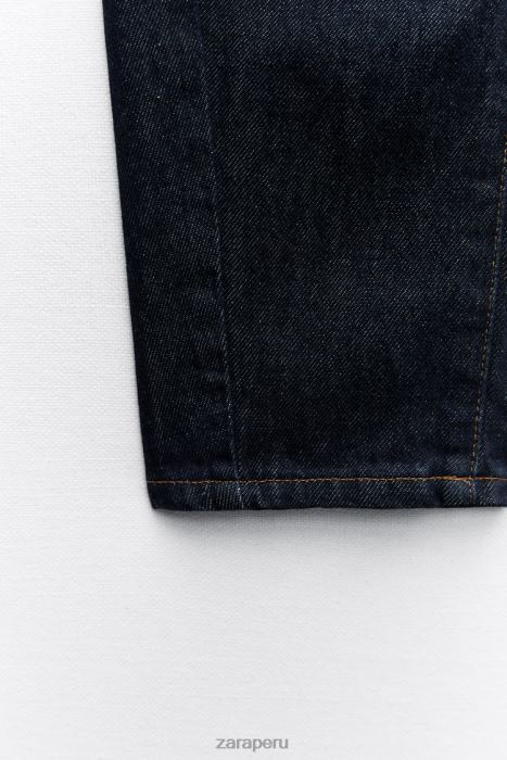 Zara mujer jeans paperbag de talle alto y cinturón z1975 BDP8J506 ropa azul