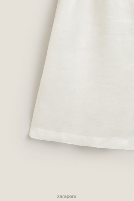 Zara mujer pantalones cortos de lino BDP8J1815 ropa crudo