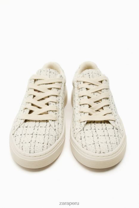 Zara mujer zapatillas casuales de tela BDP8J734 calzado multicolor