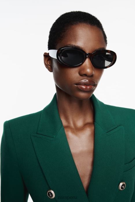 Zara mujer blazer de vestir con doble botonadura BDP8J152 ropa verde