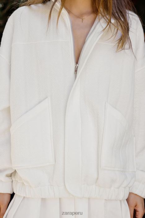 Zara mujer bomber oversize acolchado BDP8J54 ropa crudo