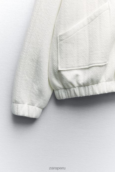 Zara mujer bomber oversize acolchado BDP8J54 ropa crudo