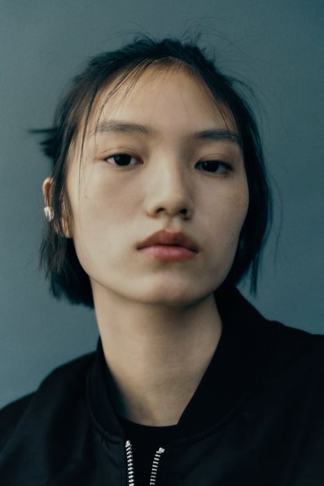 Zara mujer chaqueta bomber corta de nailon BDP8J15 ropa negro