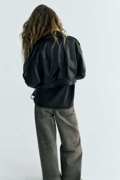 Zara mujer chaqueta corta transparente BDP8J94 ropa original