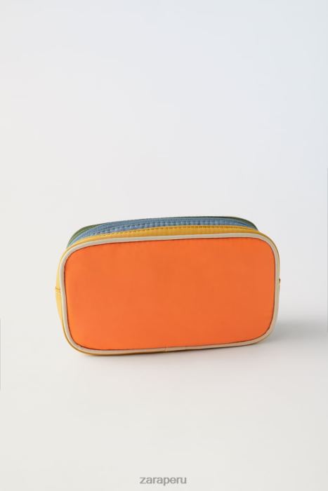 Zara niños bolsa acolchada multicolor BDP8J1557 accesorios naranja