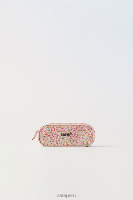 Zara niños bolsa floral BDP8J1569 accesorios rosa