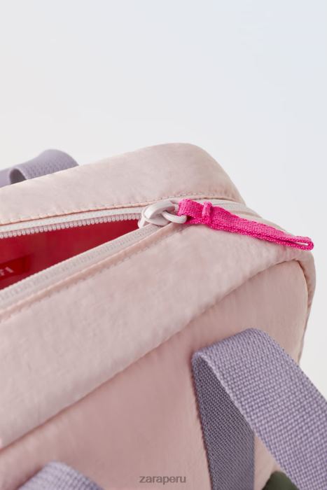 Zara niños mochila acolchada multicolor BDP8J1562 accesorios rosa