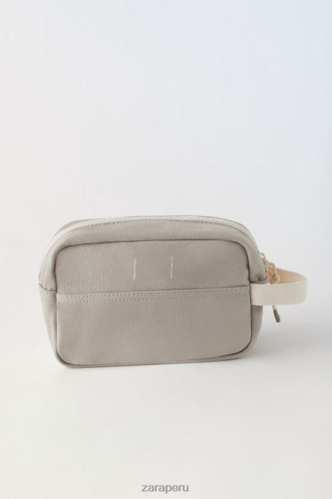 Zara niños neceser retro BDP8J1544 accesorios marrón arena