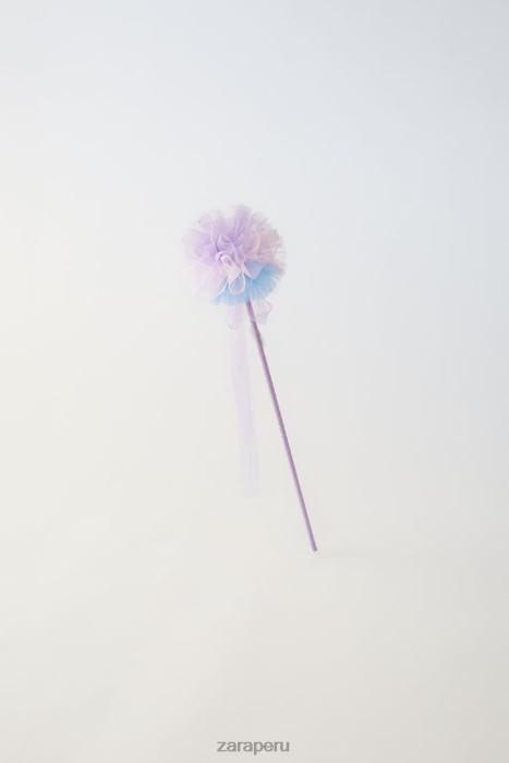 Zara niños varita de traje de tul BDP8J1609 accesorios color de malva