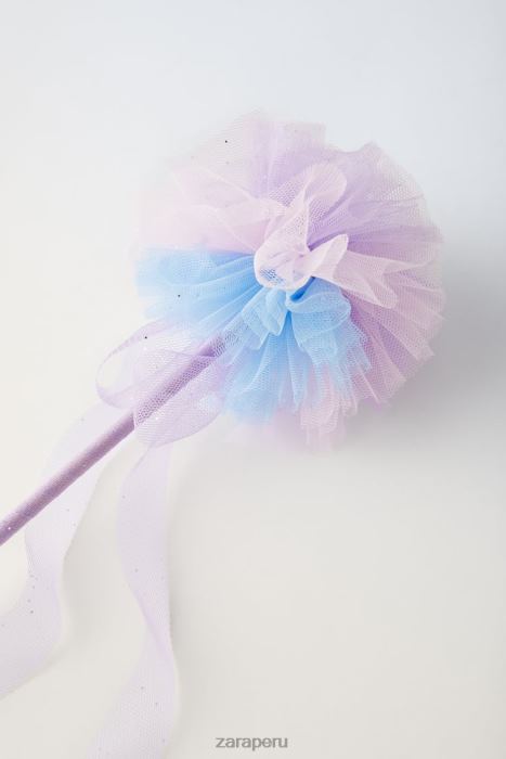 Zara niños varita de traje de tul BDP8J1609 accesorios color de malva