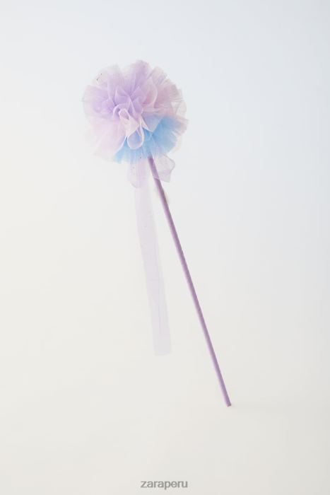 Zara niños varita de traje de tul BDP8J1609 accesorios color de malva